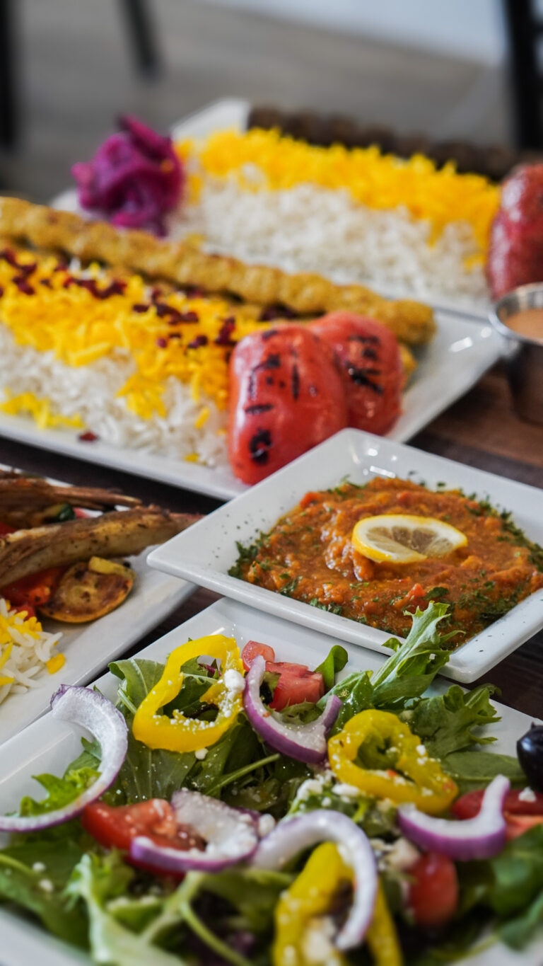 “Grilled kabobs and specialties at Linworth Grill in Columbus Ohio”